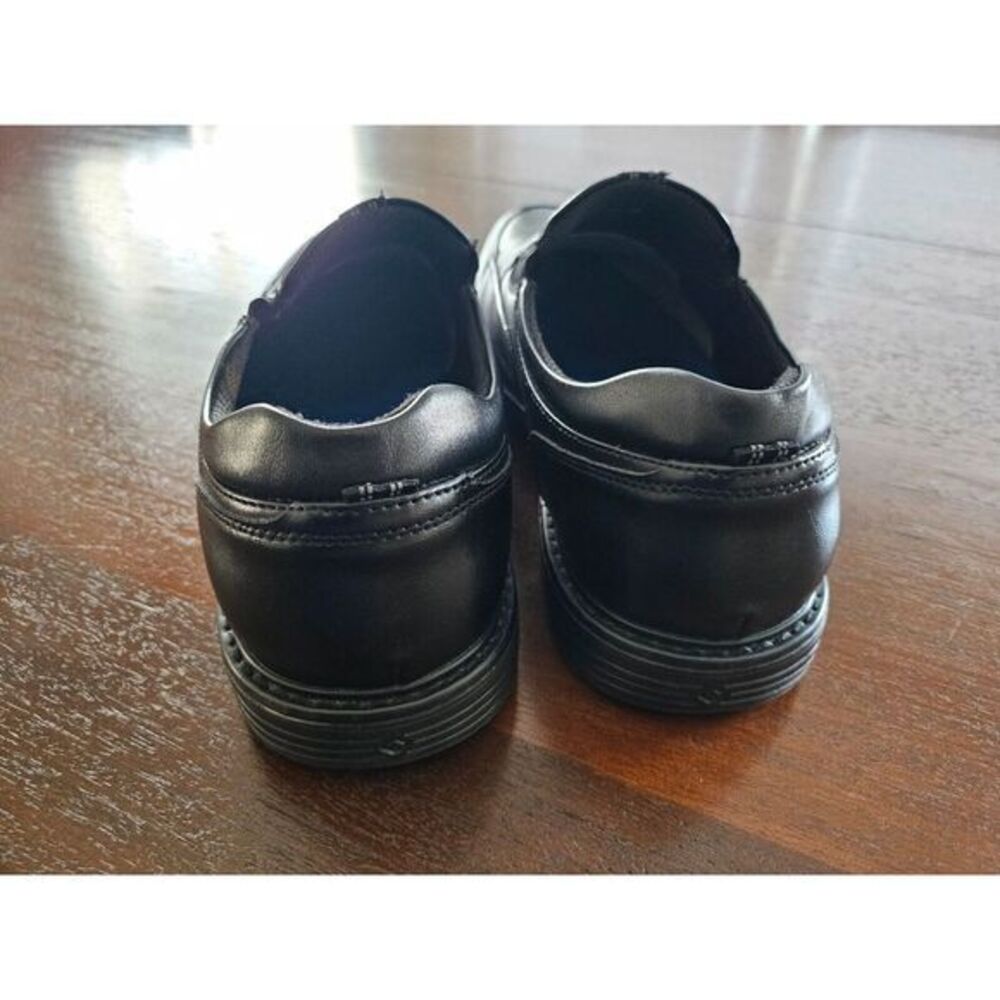 Nunn Bush Wade Work Moc Toe Slip-On Shoes, Black, Men's 9.5 - Picture 4 of 9